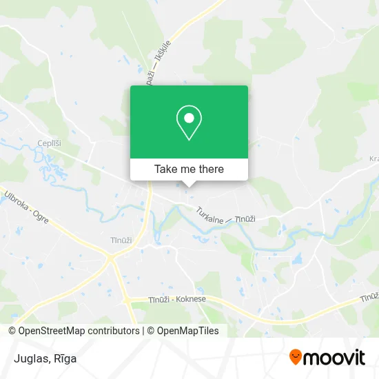 Juglas map