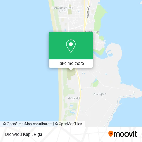 Dienvidu Kapi map