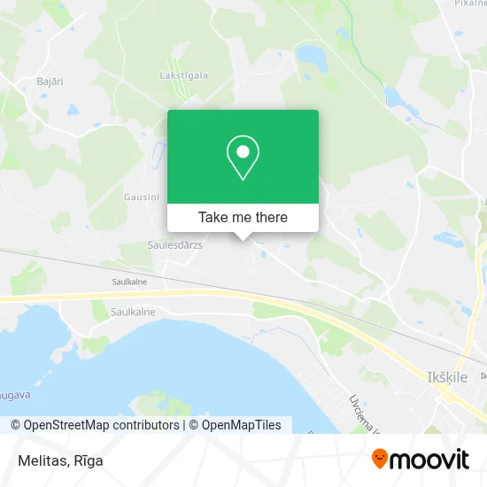Melitas map