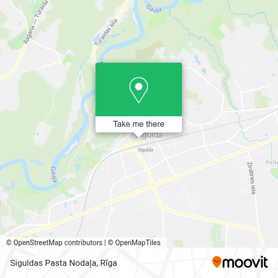 Siguldas Pasta Nodaļa map