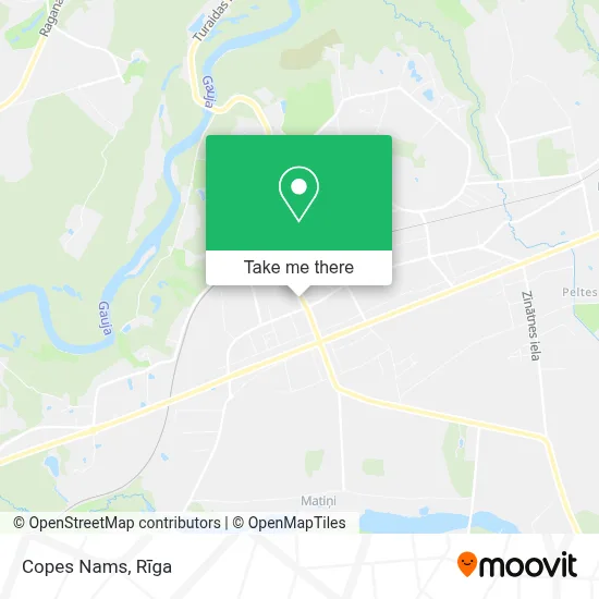 Copes Nams map