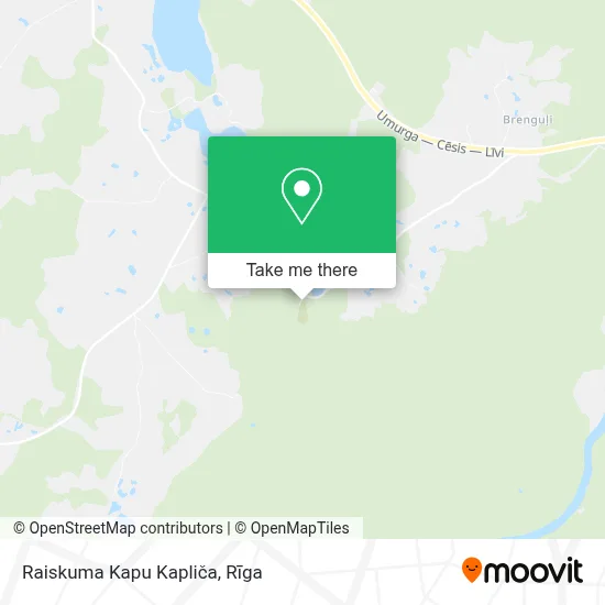 Raiskuma Kapu Kapliča map
