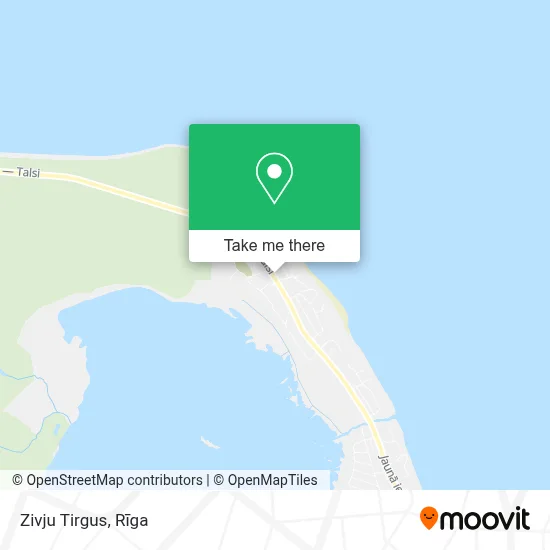 Zivju Tirgus map