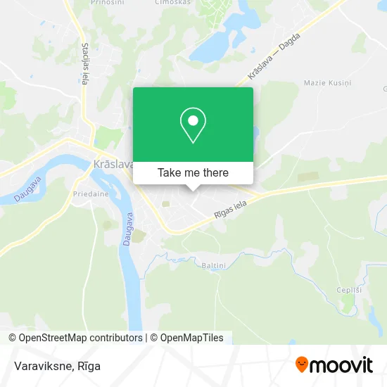 Varaviksne map