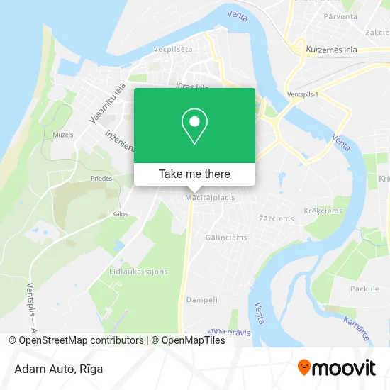 Adam Auto map