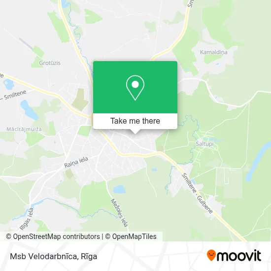 Msb Velodarbnīca map