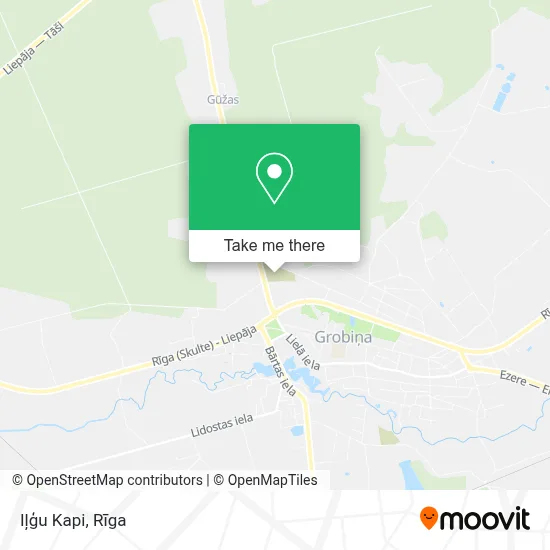Iļģu Kapi map