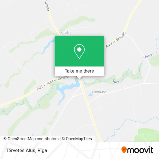 Tērvetes Alus map