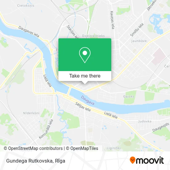 Gundega Rutkovska map
