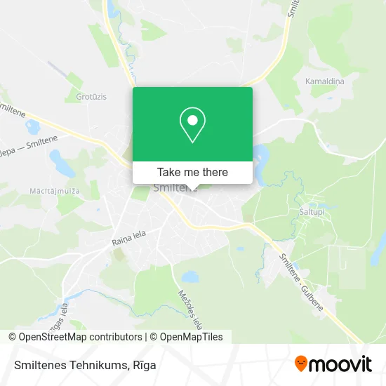 Smiltenes Tehnikums map