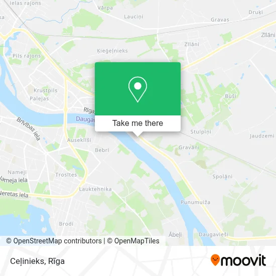 Ceļinieks map