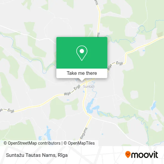 Suntažu Tautas Nams map
