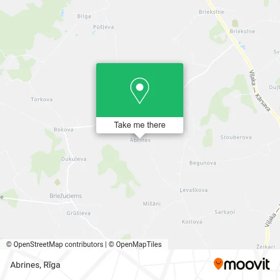 Abrines map