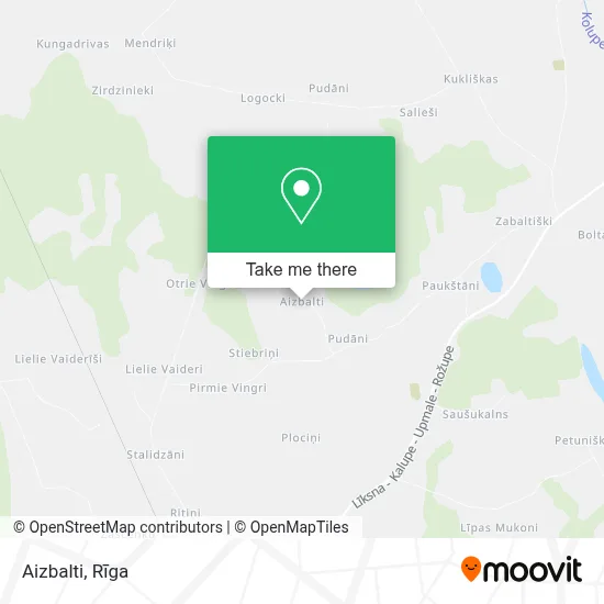 Aizbalti map