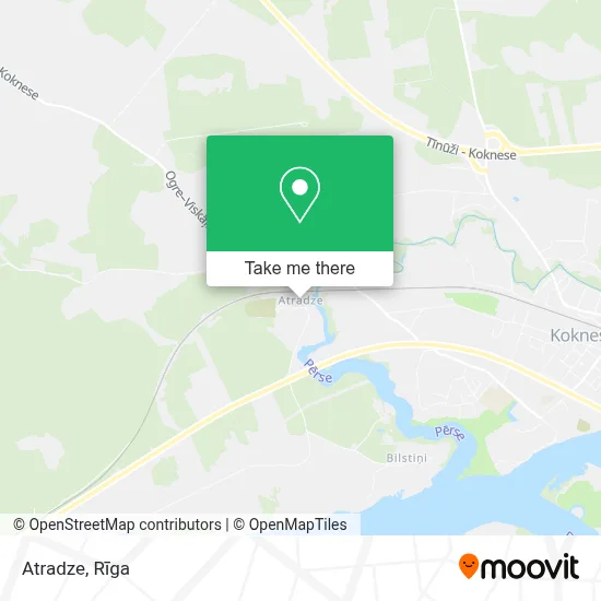 Atradze map
