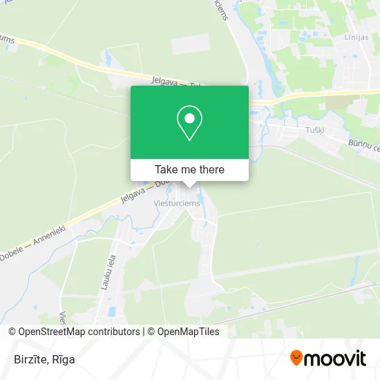 Birzīte map