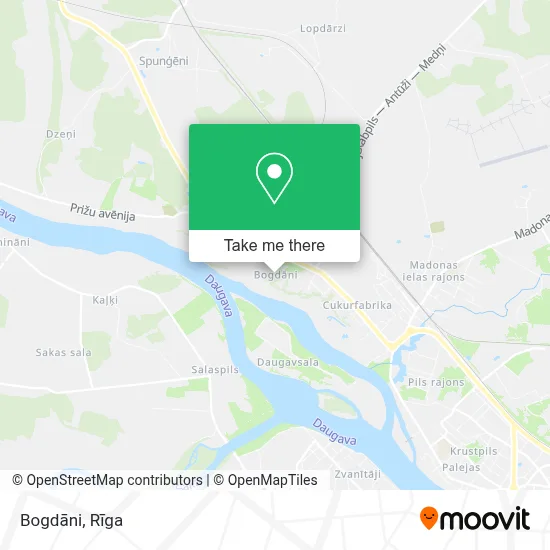 Bogdāni map