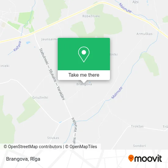 Brangova map