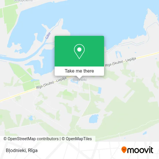 Bļodnieki map