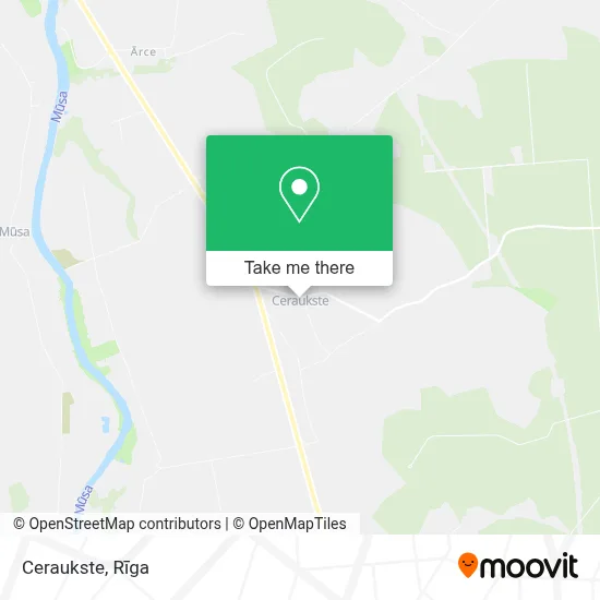 Ceraukste map