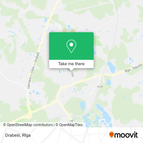 Drabeši map