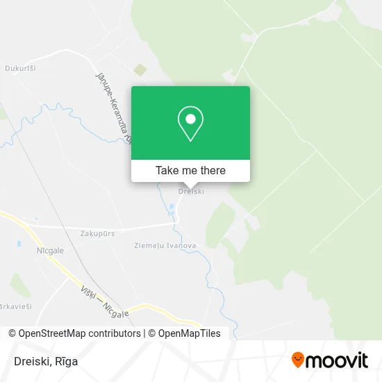 Dreiski map