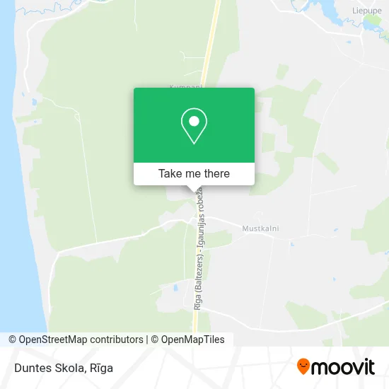 Duntes Skola map