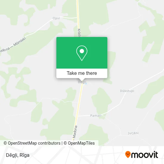 Dēgļi map