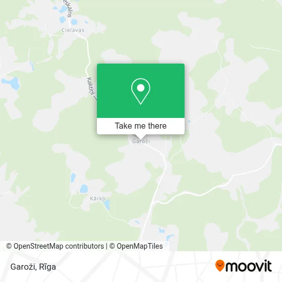 Garoži map