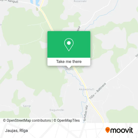 Jaujas map