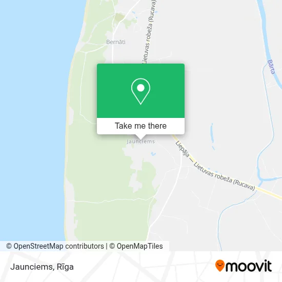 Jaunciems map