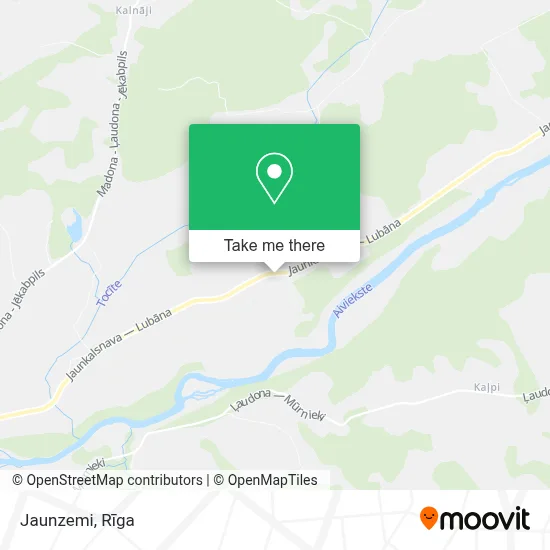 Jaunzemi map