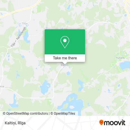 Kaltiņi map