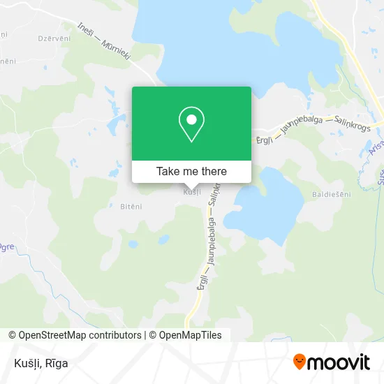Kušļi map
