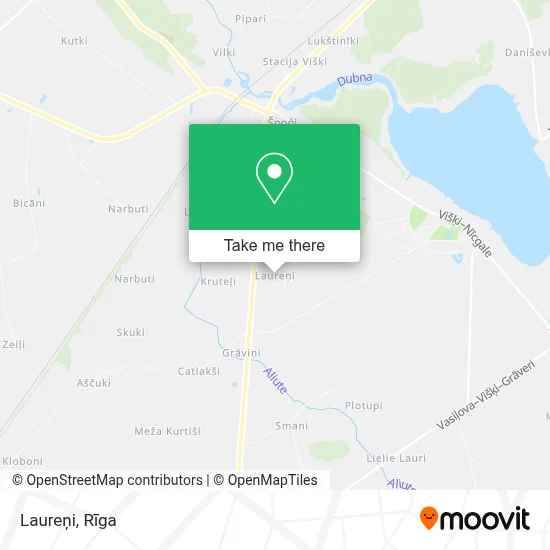 Laureņi map