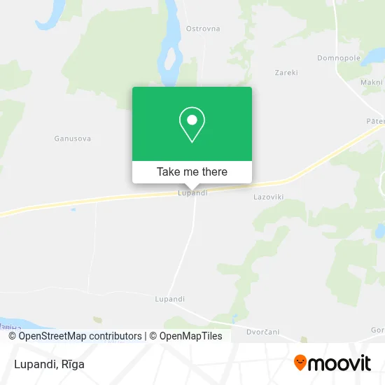 Lupandi map