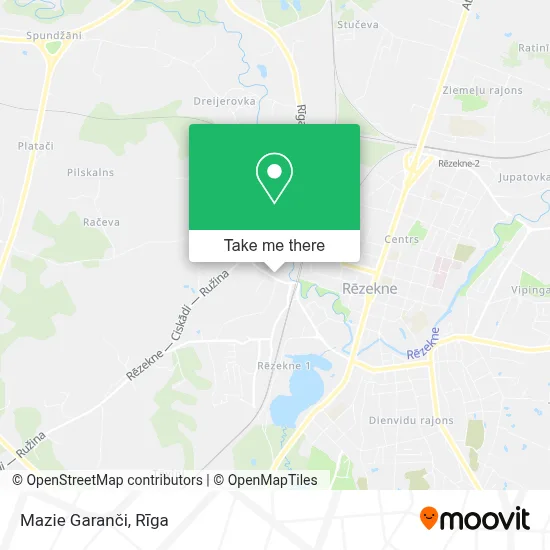 Mazie Garanči map