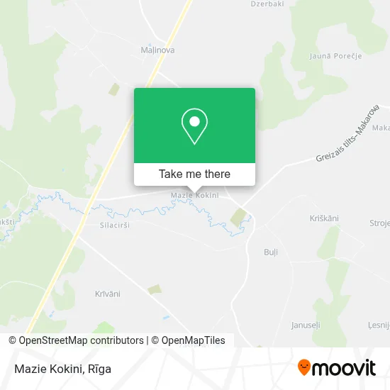Mazie Kokini map