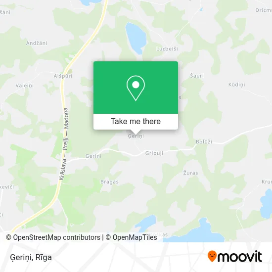 Ģeriņi map