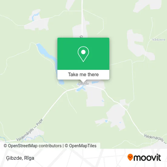 Ģibzde map