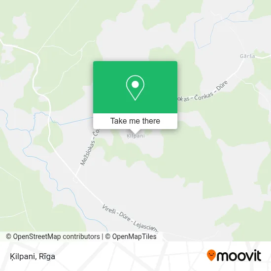 Ķilpani map