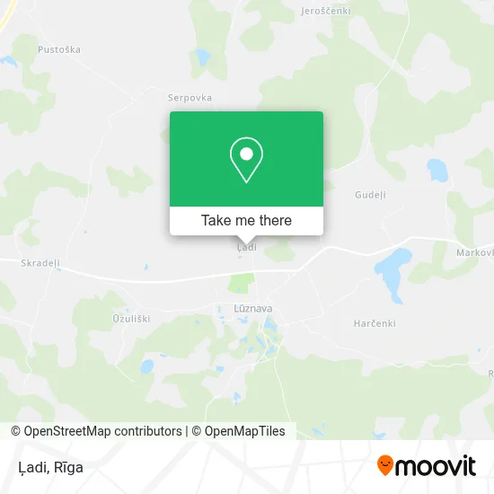 Ļadi map