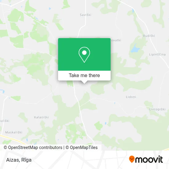 Aizas map
