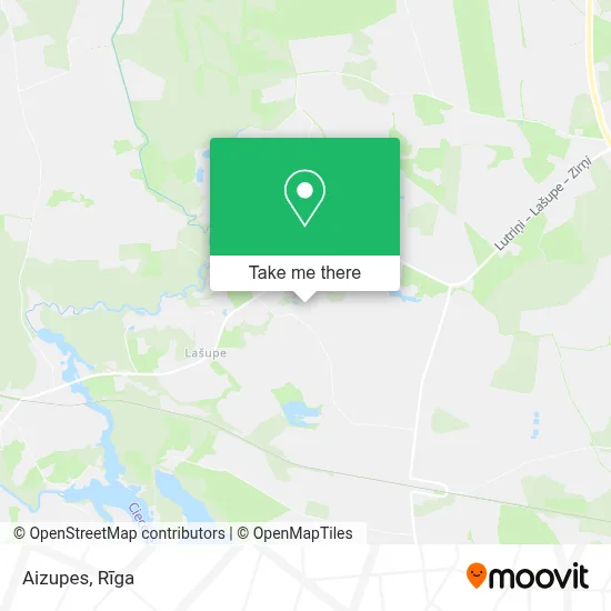Aizupes map