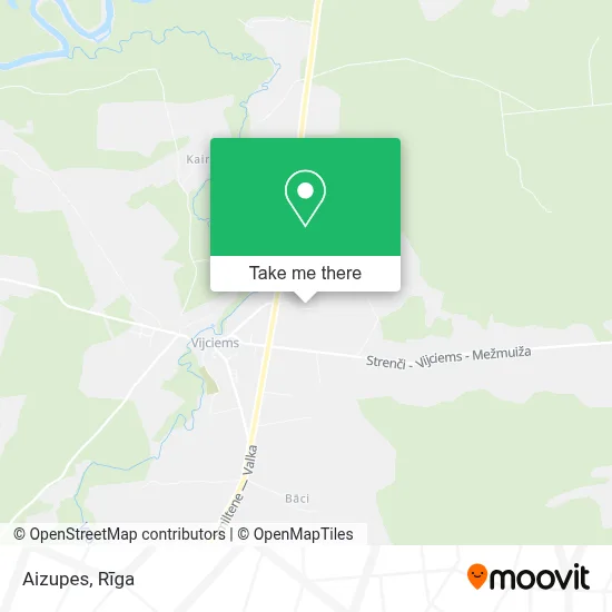 Aizupes map