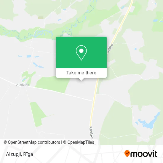 Aizupji map