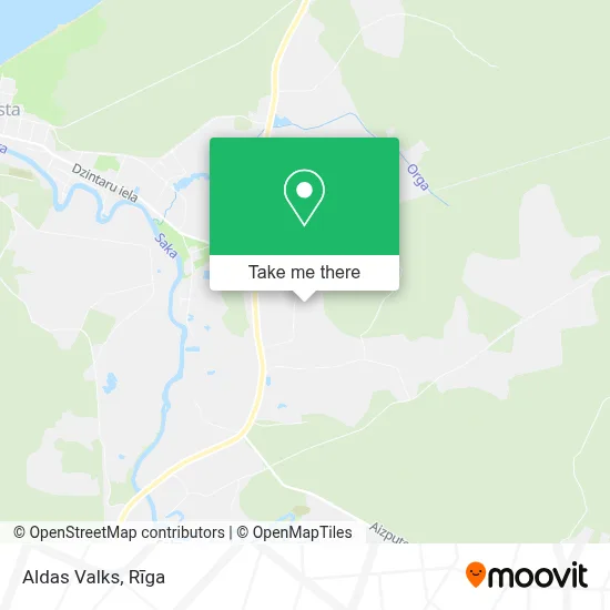 Aldas Valks map