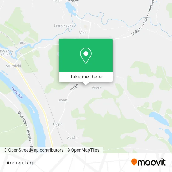 Andreji map
