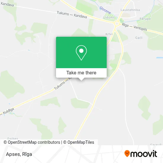 Apses map