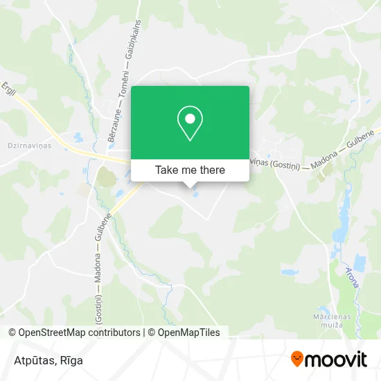 Atpūtas map